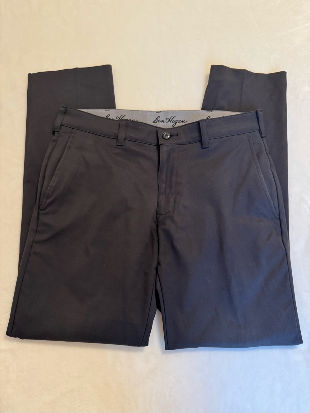 Ben Hogan Men's Black Golf Pants